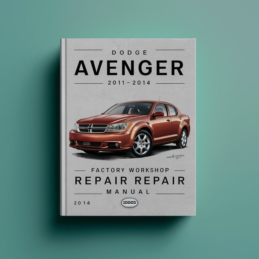 Manual de reparación y servicio del taller de fábrica de Dodge Avenger 2011-2014