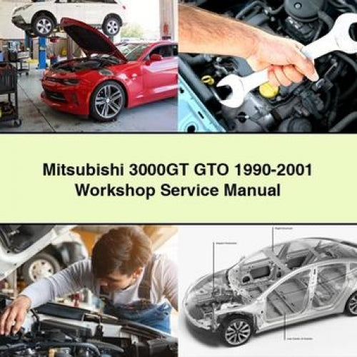 Mitsubishi 3000GT GTO 1990-2001 Workshop Service Manual