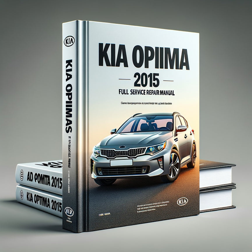 Manual de reparación y servicio completo de KIA OPTIMA 2015