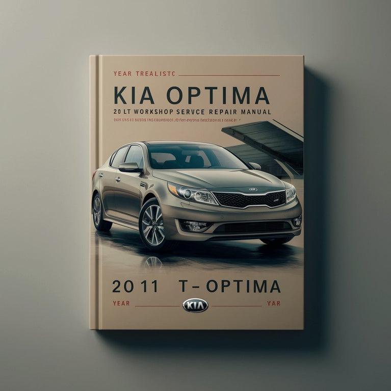 Kia Optima 2011 2.0L T-GDI Werkstatt-Service-Reparaturhandbuch