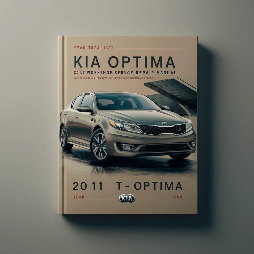 Manual de taller, servicio y reparación del Kia Optima 2011 2.0L T-GDI