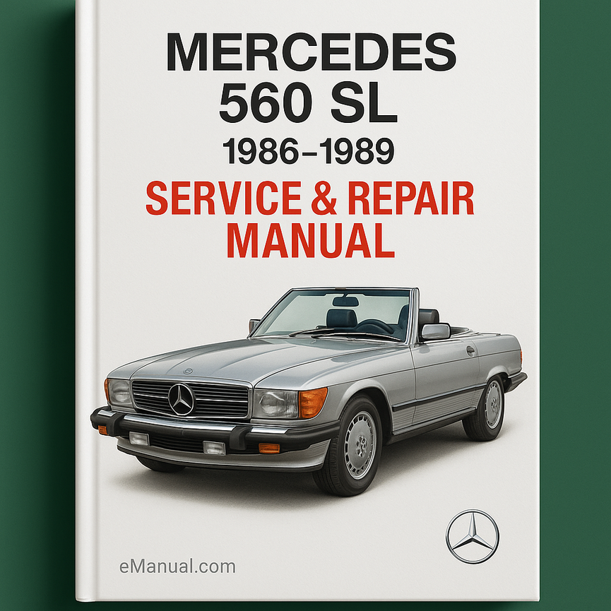 Mercedes 560 SL 1986-1989 Service Repair Manual