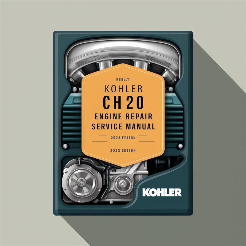 Kohler Command Pro Models CH20 Engine Service Repair Workshop Manual PDF