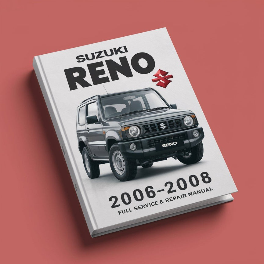 Manual de servicio y reparación completo de Suzuki Reno 2006-2008