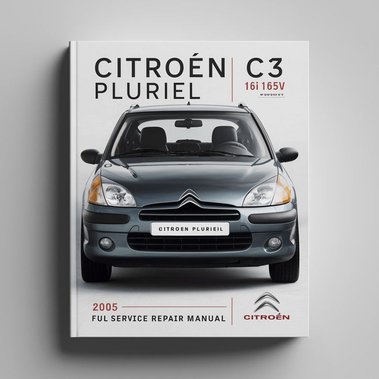 Manual de reparación y servicio completo del CITROEN C3 PLURIEL 1.6i 16V 2005