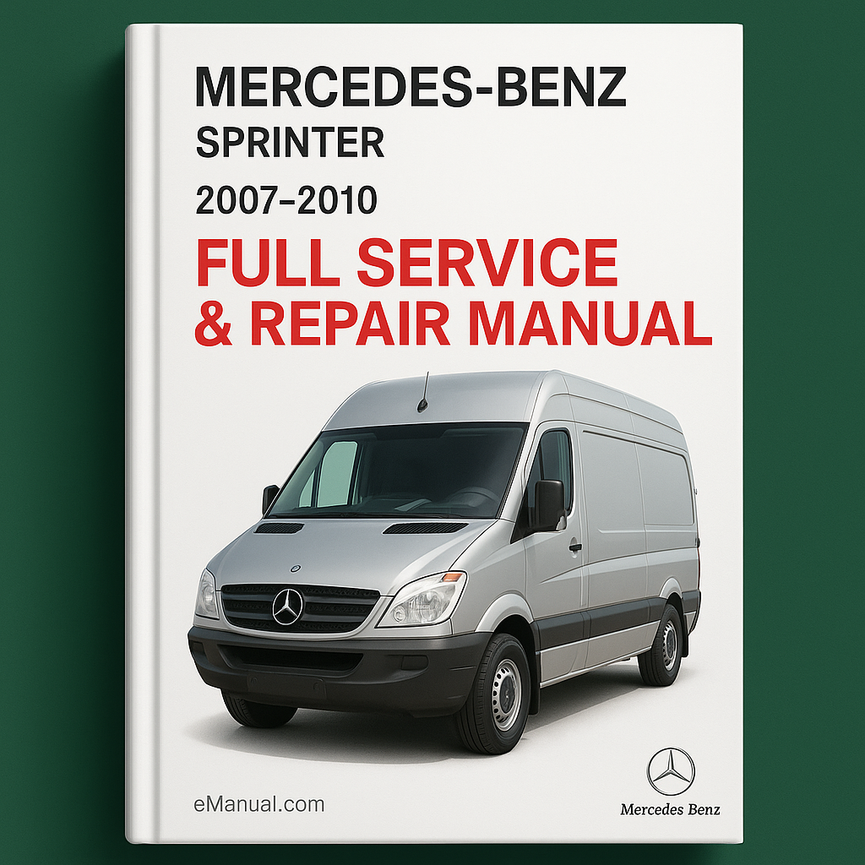 Manual de servicio y reparación completo de Mercedes Benz Sprinter 2007-2010