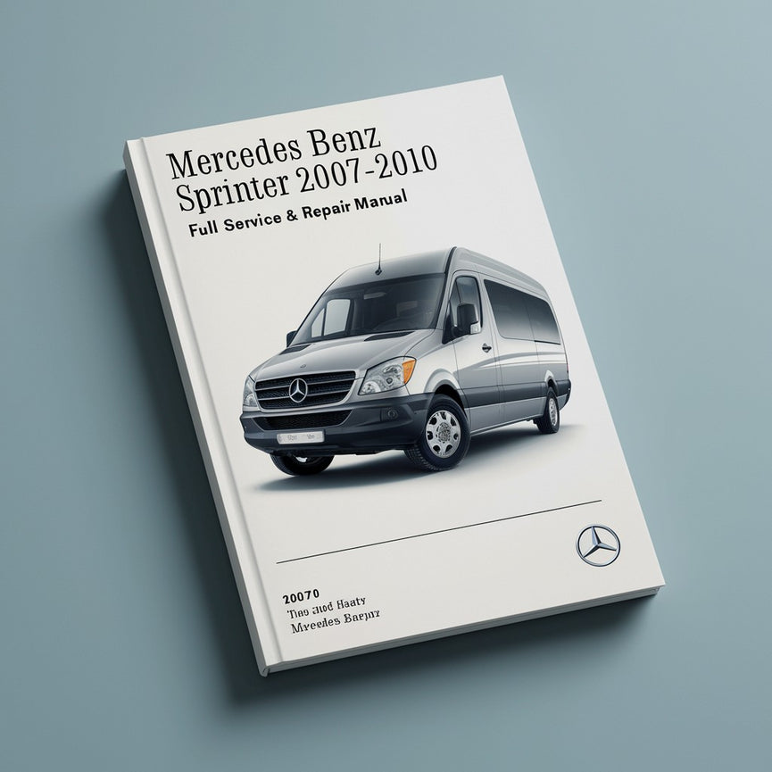 Manual de servicio y reparación completo de Mercedes Benz Sprinter 2007-2010