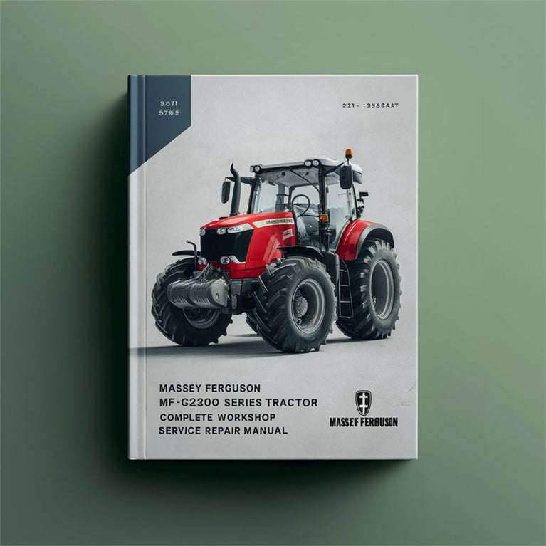 Massey Ferguson MF GC2300 Series GC-2300 Tractor Service Repair Workshop Manual PDF