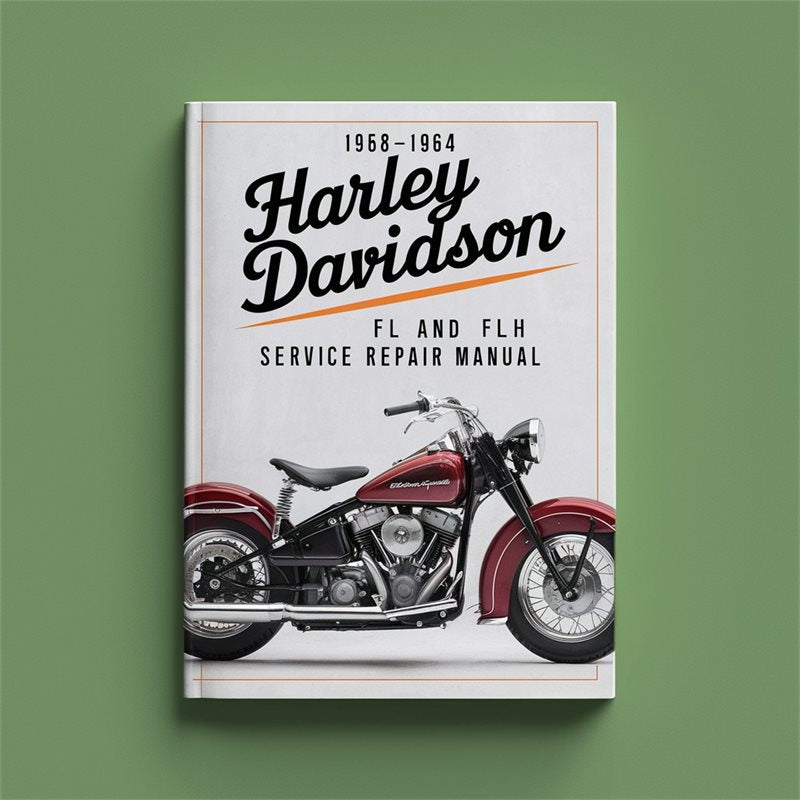 1958-1964 Harley Davidson FL Models Flh Service Repair Workshop Manual PDF