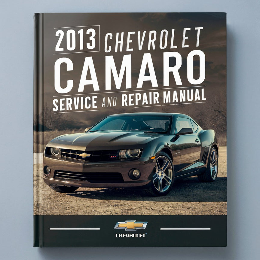 Manual de servicio y reparación del Chevrolet Camaro 2013