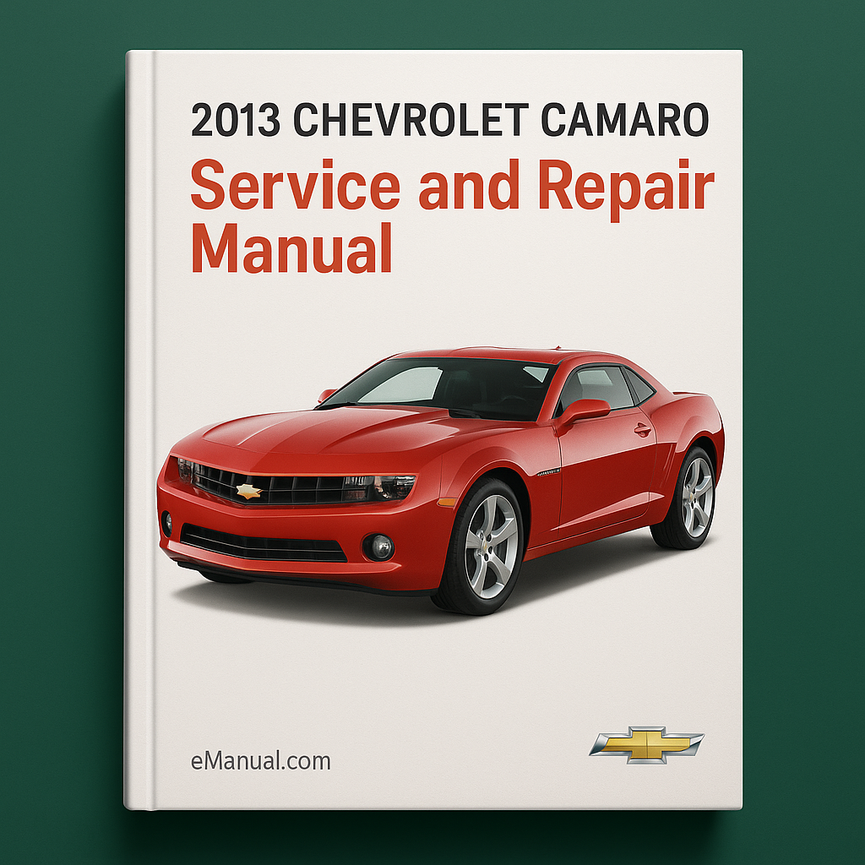 Manual de servicio y reparación del Chevrolet Camaro 2013