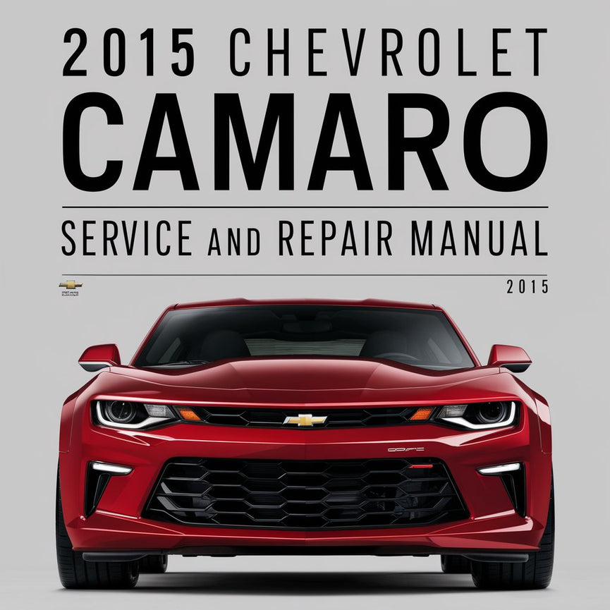 2015 Chevrolet Camaro Service- und Reparaturhandbuch