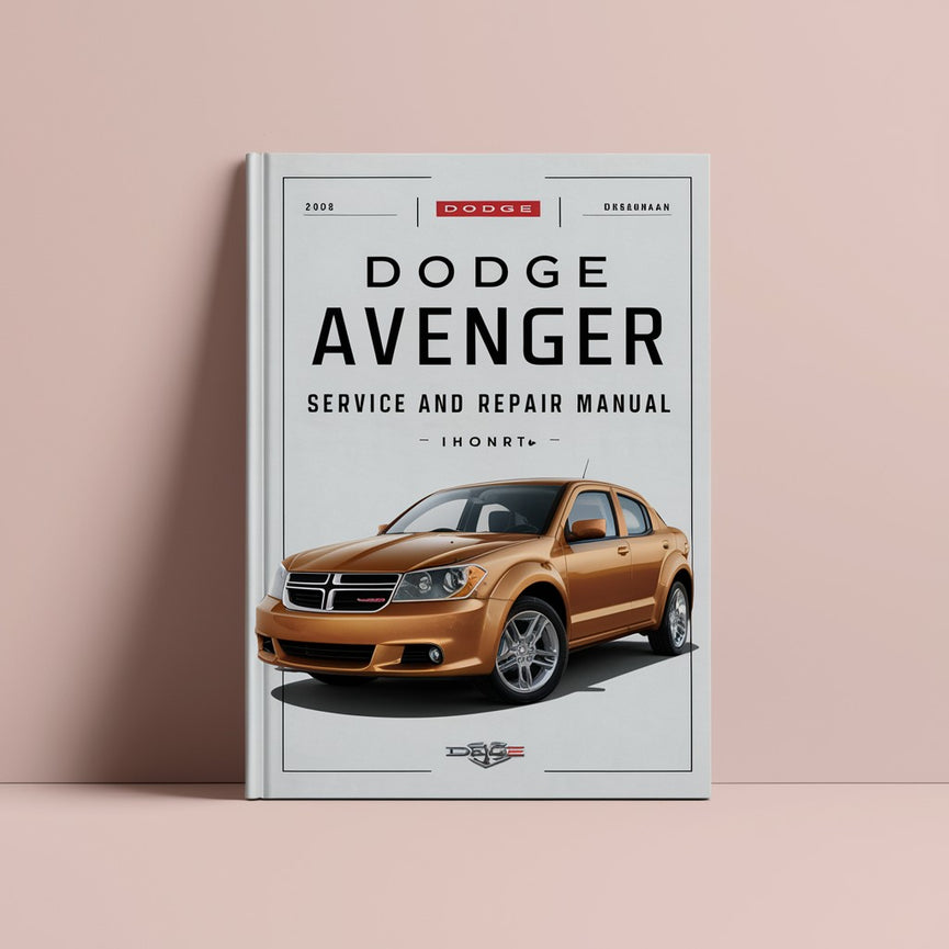 Manual de servicio y reparación del Dodge Avenger 2008