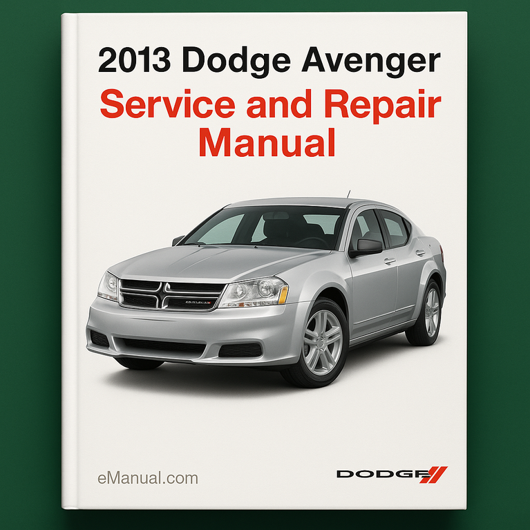 2013 Dodge Avenger Service and Repair Manual