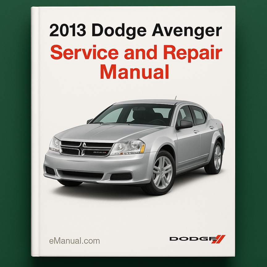 2013 Dodge Avenger Service and Repair Manual