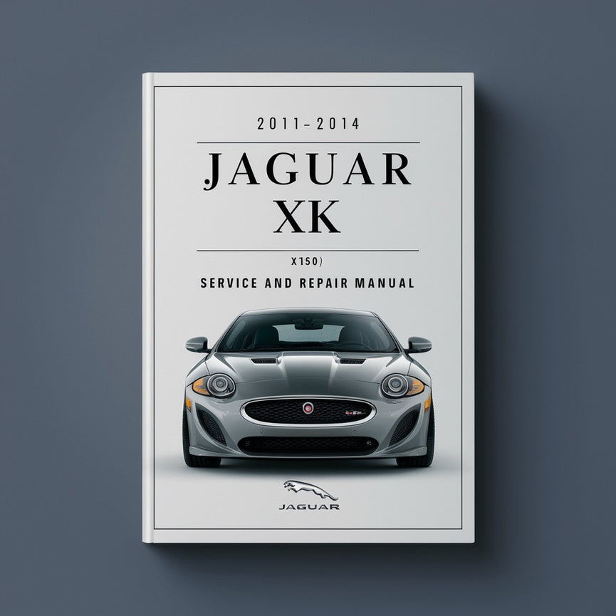 Manual de servicio y reparación del Jaguar XK (X150) 2011-2014