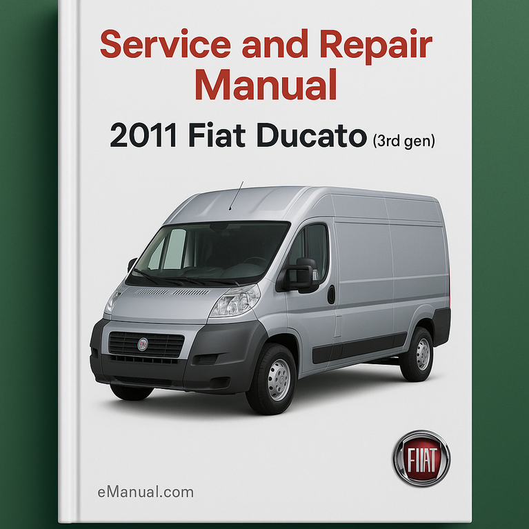 2011 Fiat Ducato (3. Generation) Wartungs- und Reparaturhandbuch