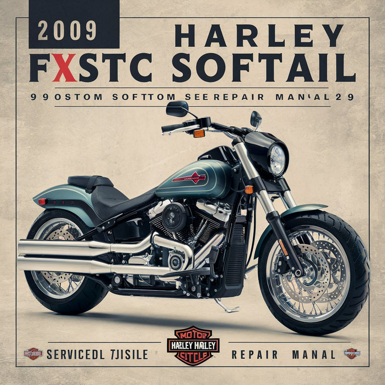 Manual de servicio y reparación de la Harley FXSTC SOFTAIL Custom SOFTAIL 2009