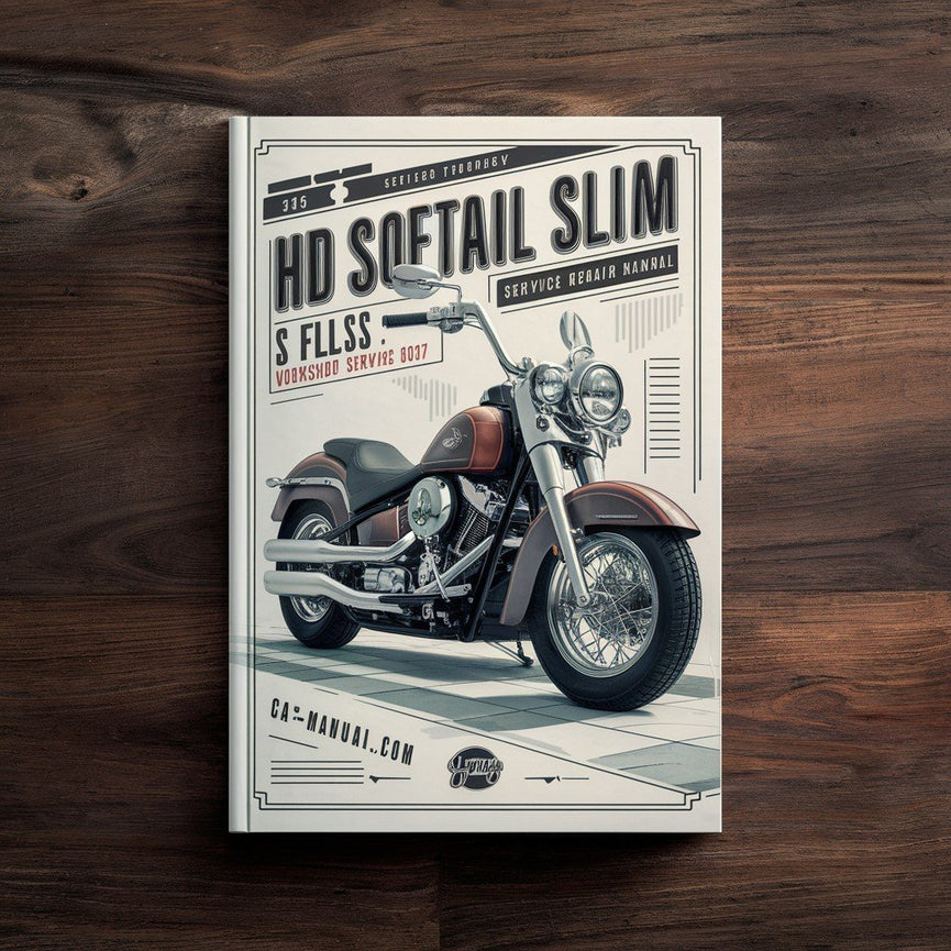 Manual de reparación y servicio del taller HD SOFTAIL SLIM S FLSS 2016-2017