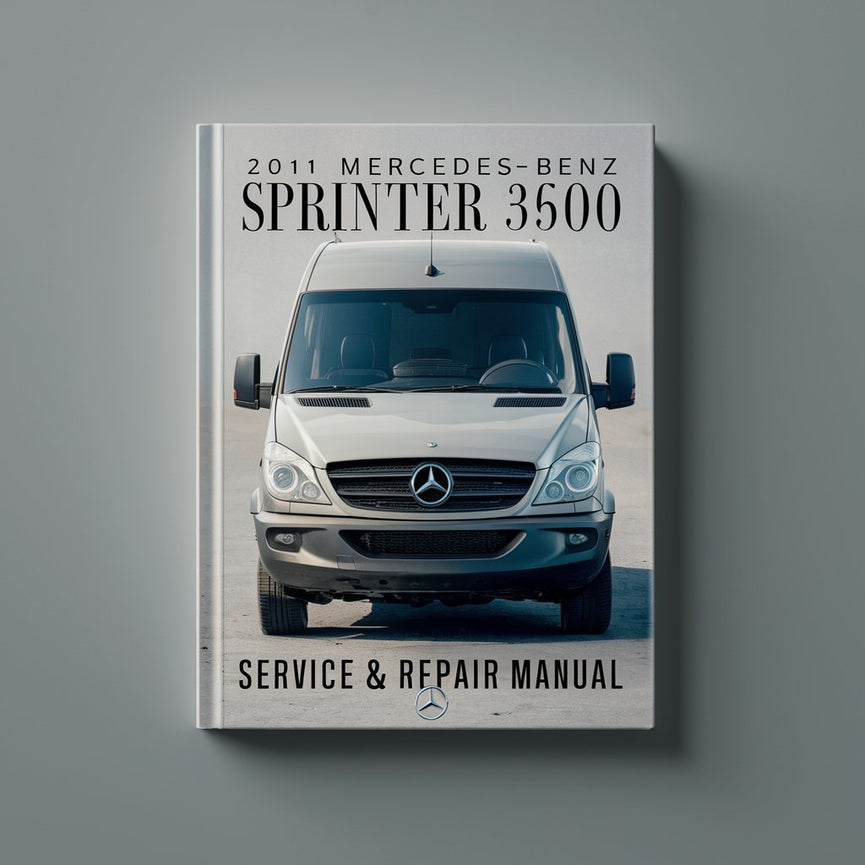 Manual de servicio y reparación del Mercedes-Benz Sprinter 3500 2011