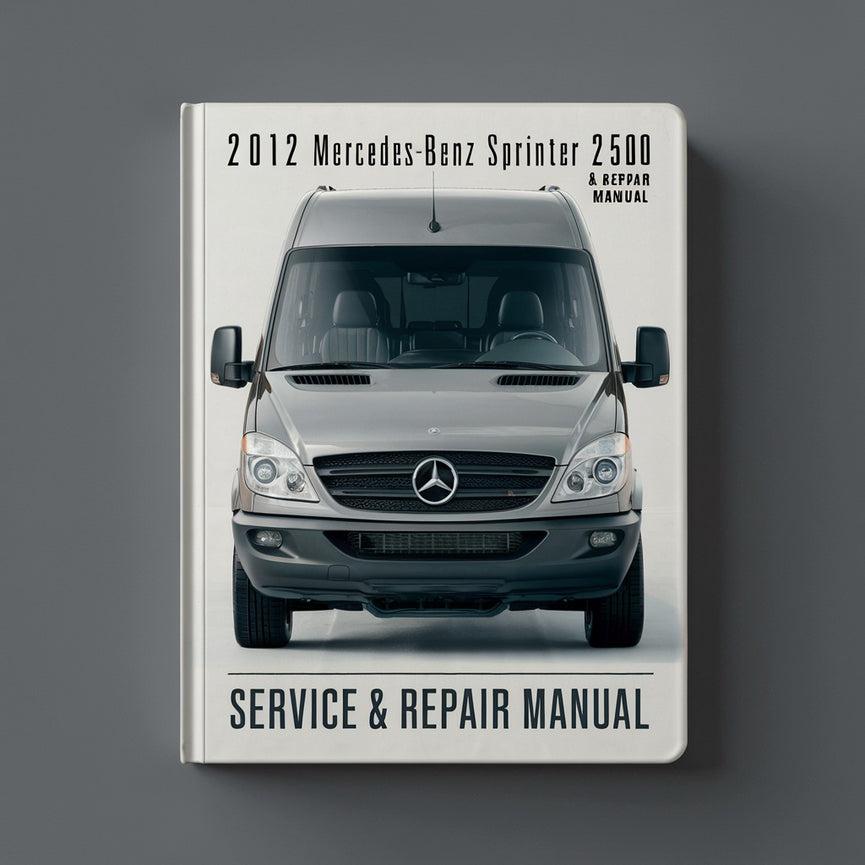 Manual de servicio y reparación del Mercedes-Benz Sprinter 2500 2012