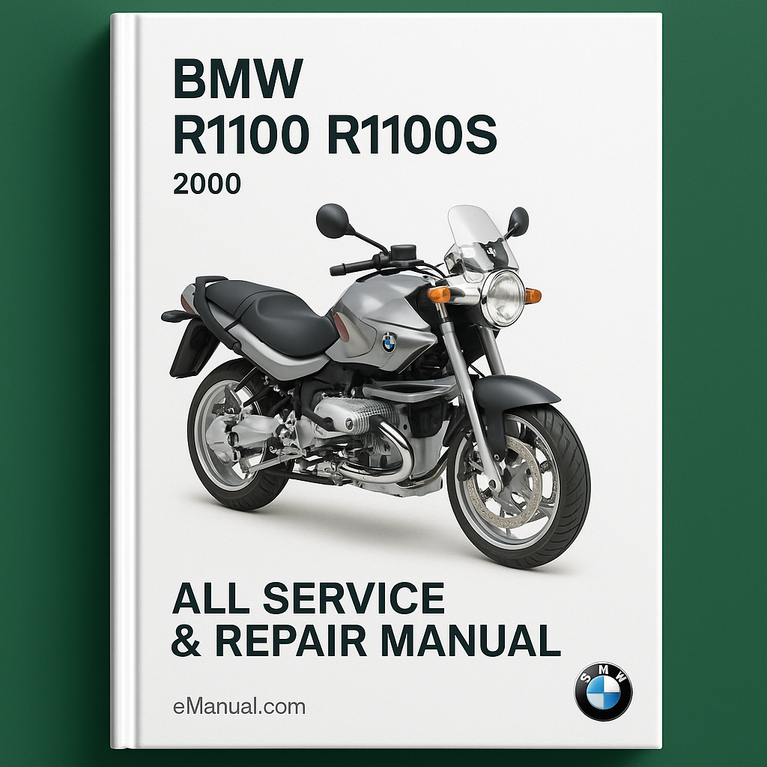 BMW R1100 R1100S 2000 All Service Repair Manual