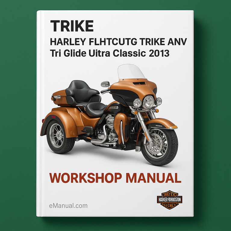 Harley FLHTCUTG TRIKE ANV Tri Glide Ultra Classic 2013 WSM