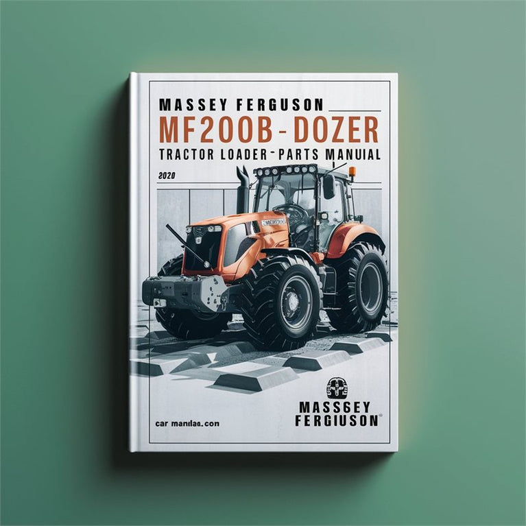 Massey Ferguson MF200B Tractor Loader Dozer Parts Catalog PDF