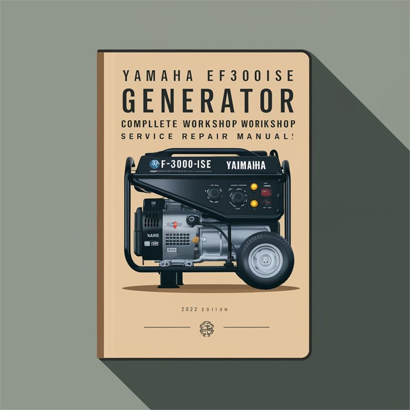 Yamaha EF3000ISE Generator Service Repair Workshop Manual PDF