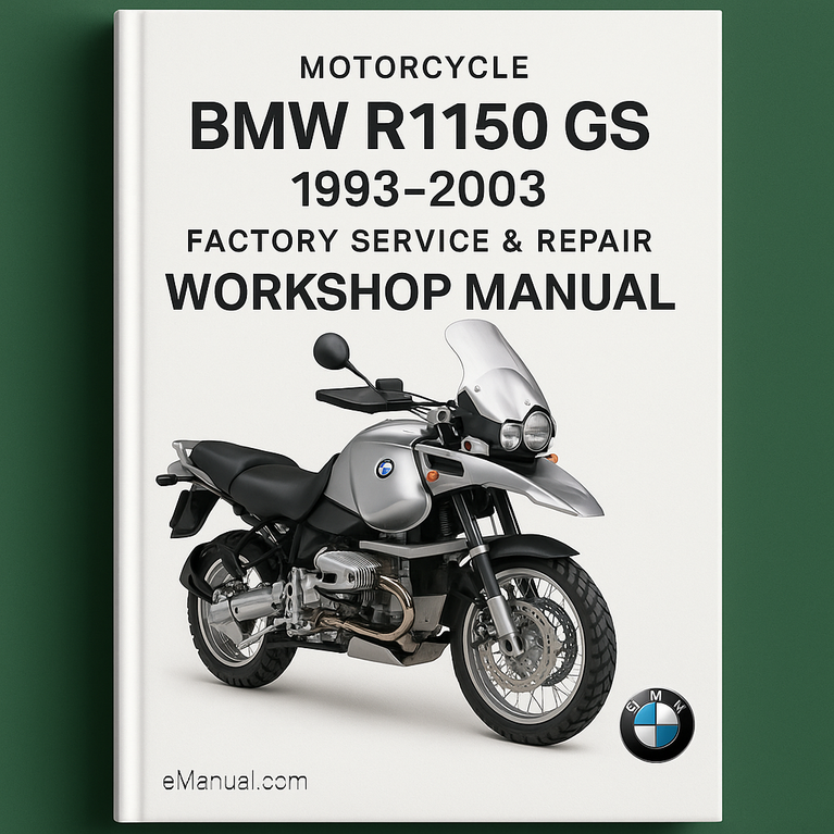 BMW R1150 GS Motorcycle 1993-2003 Factory Service Repair Workshop Manual
