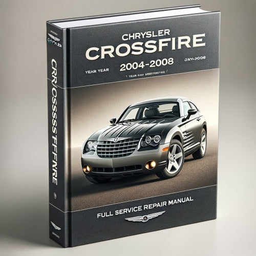 Manual de reparación y servicio completo de Chrysler Crossfire 2004-2008