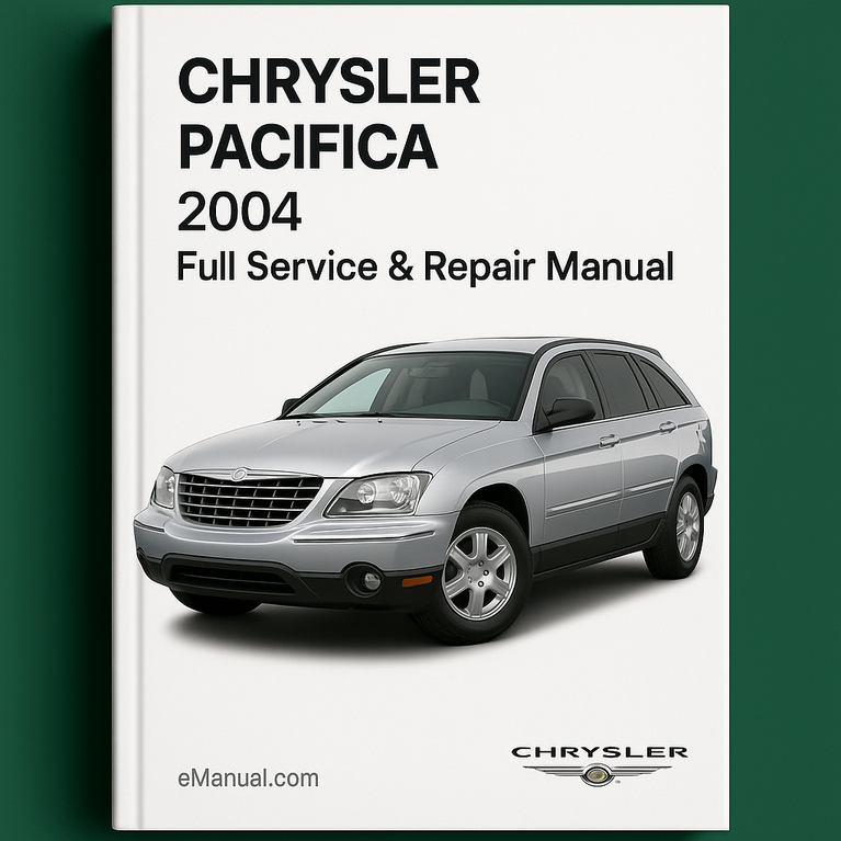 Manual de servicio y reparación completo de Chrysler Pacifica 2004