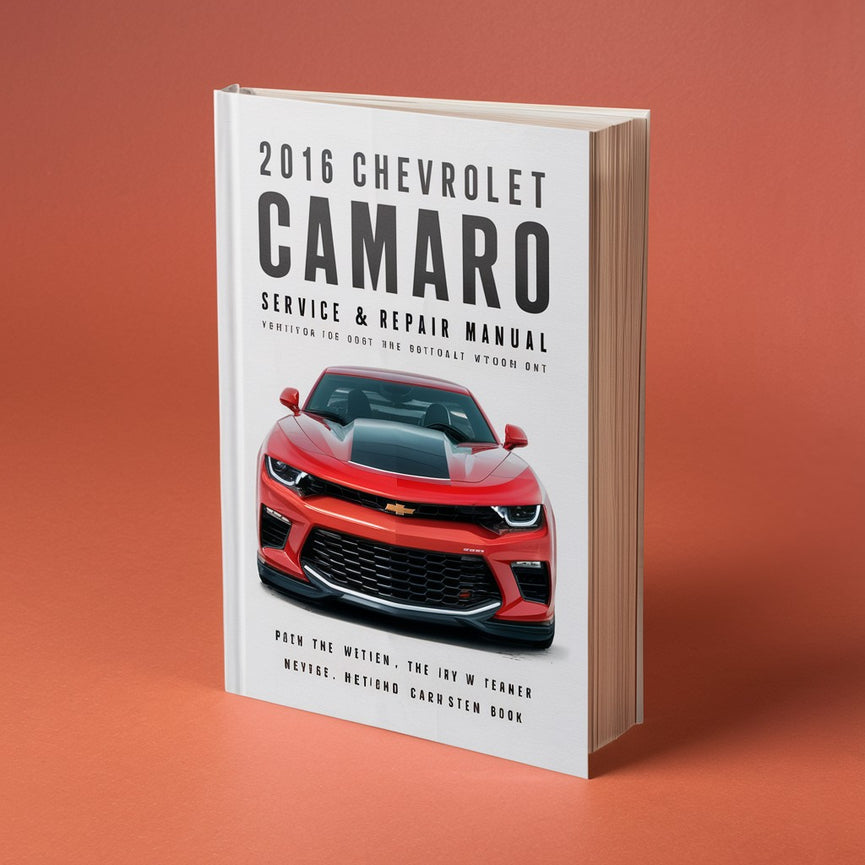 Manual de servicio y reparación del Chevrolet Camaro 2016