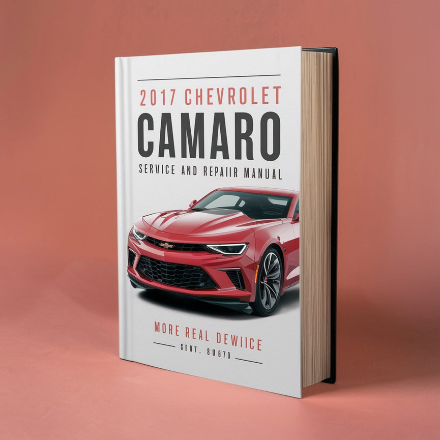 Manual de servicio y reparación del Chevrolet Camaro 2017