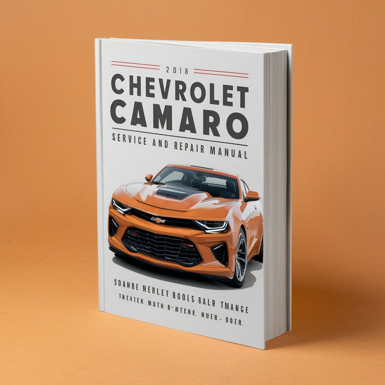 Manual de servicio y reparación del Chevrolet Camaro 2018