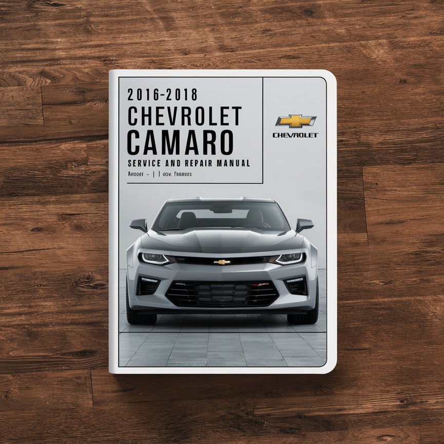 Manual de servicio y reparación del Chevrolet Camaro 2016-2018