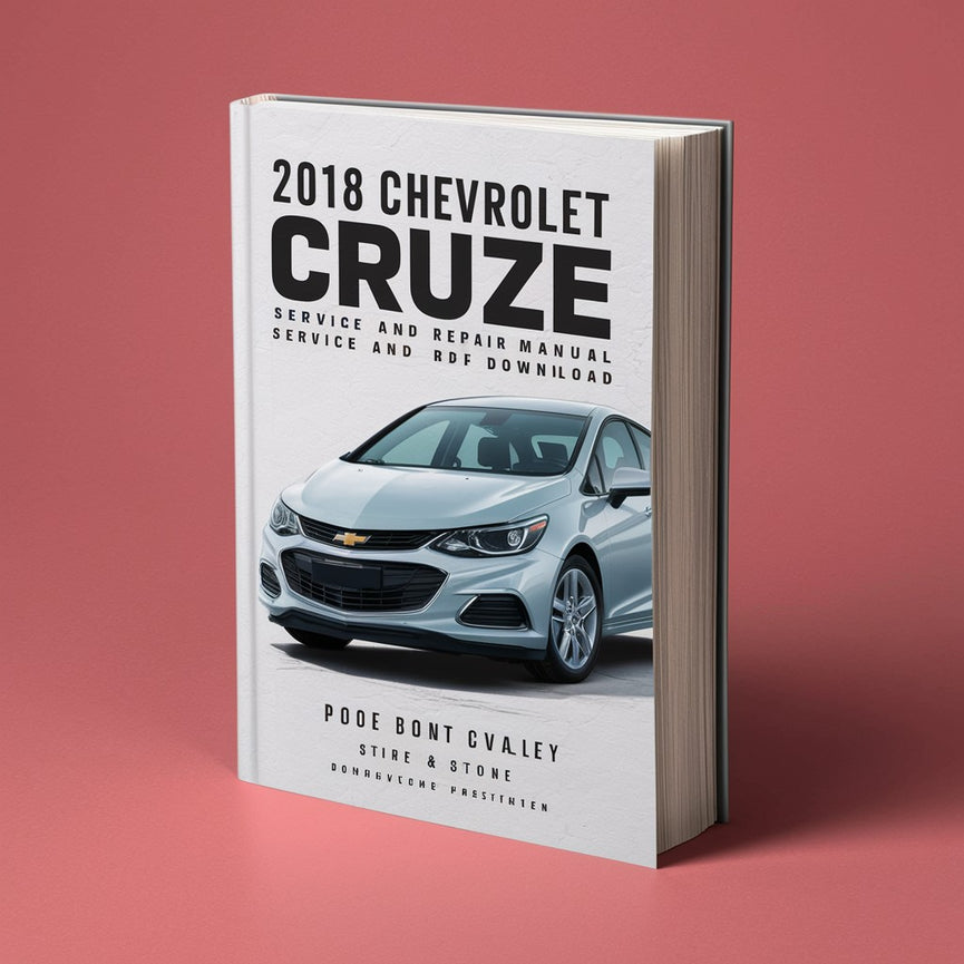 Manual de servicio y reparación del Chevrolet Cruze (2.ª generación) 2018