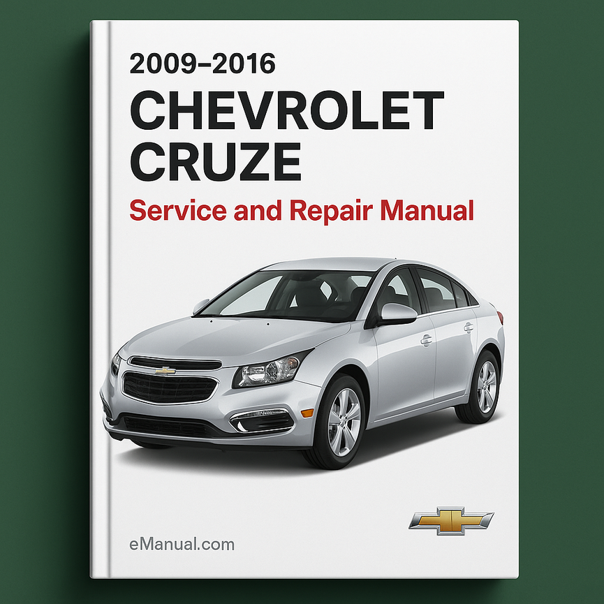 Manual de servicio y reparación del Chevrolet Cruze 2009-2016