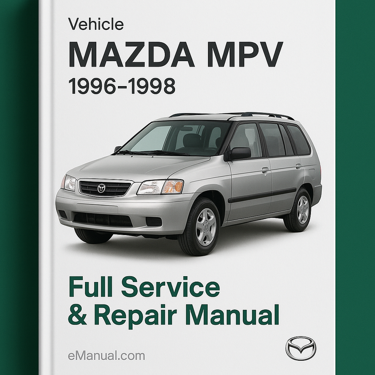 Mazda MPV 1996-1998 Full Service Repair Manual