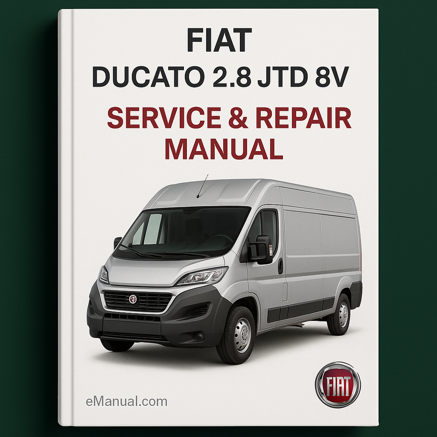 FIAT DUCATO 2.8 JTD 8V Service Repair Manual