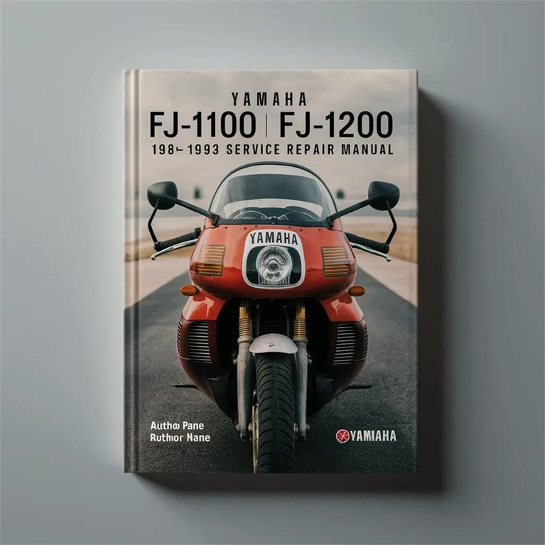 1984-1993 Yamaha FJ Models FJ1100 FJ1200 Service Repair Workshop Manual PDF