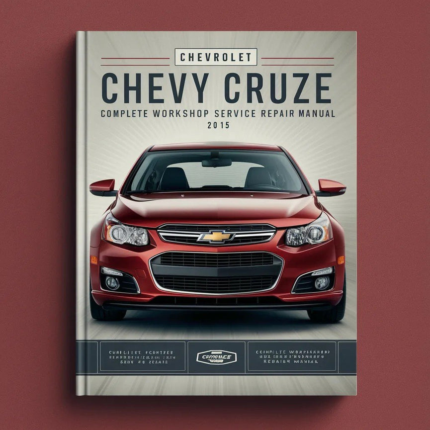 Chevrolet Chevy Cruze Komplettes Werkstatthandbuch 2015