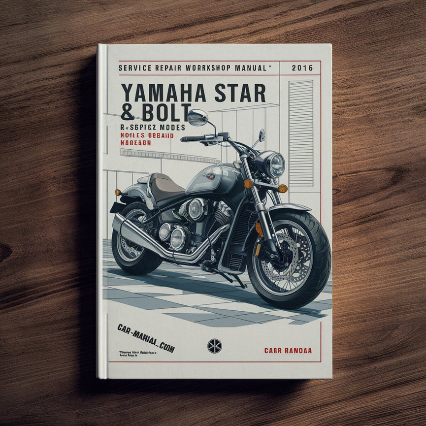 Yamaha Star Bolt &amp; Bolt R-Spec XVS950 Modelle Motorrad 2014-2016 Service-Reparatur-Werkstatthandbuch