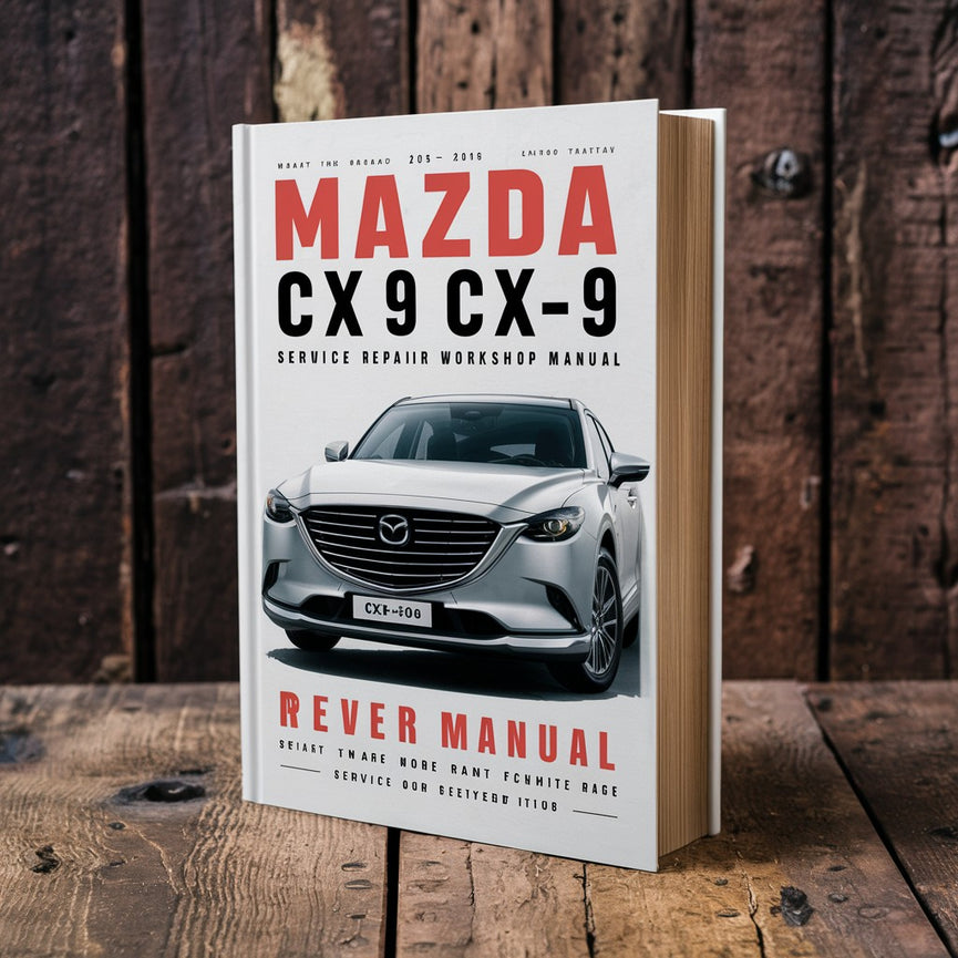 Manual de taller y servicio de reparación de Mazda CX9 CX-9 2013-2016