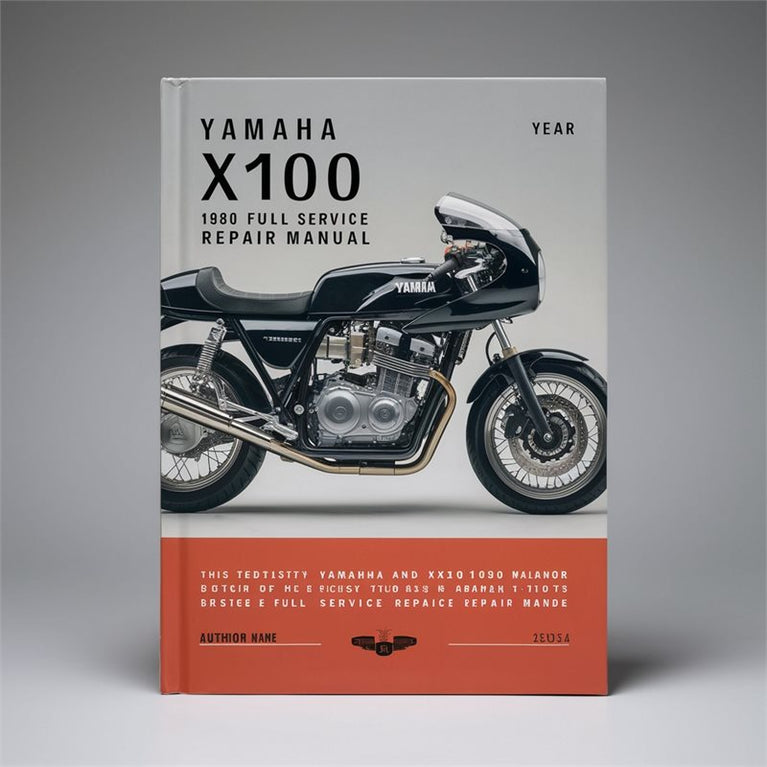 Yamaha Xs1100 1980 Full Service Repair Manual PDF