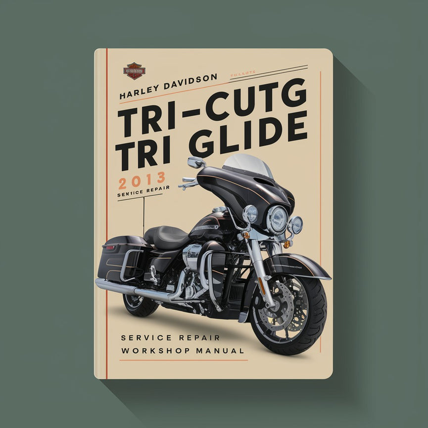 Manual de taller y reparación de Harley Davidson FLHTCUTG Trike Tri Glide 2013