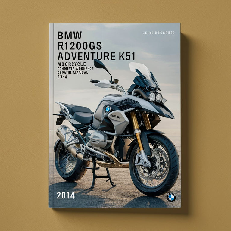 BMW R1200GS Adventure K51 Motorrad Komplettes Werkstatthandbuch 2014