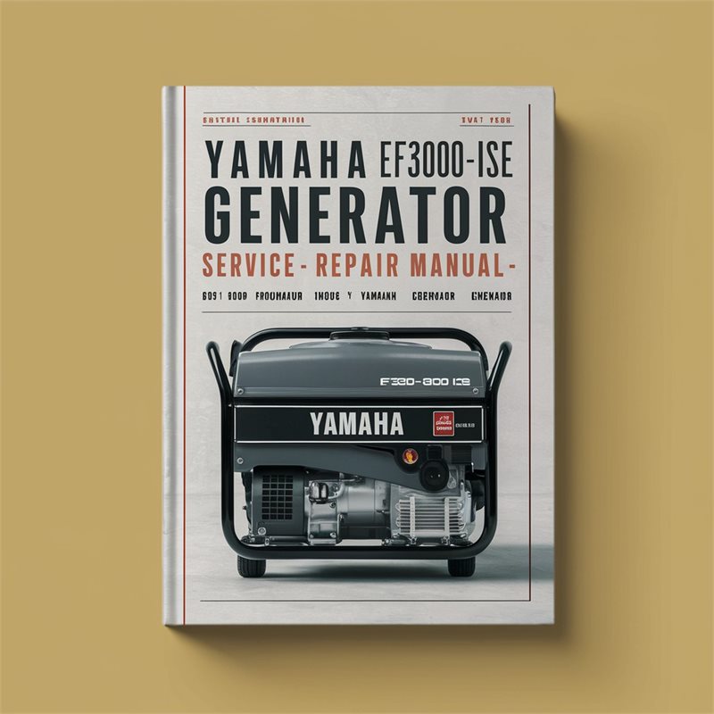 Yamaha EF3000ISE Generator Service Repair Workshop Manual PDF