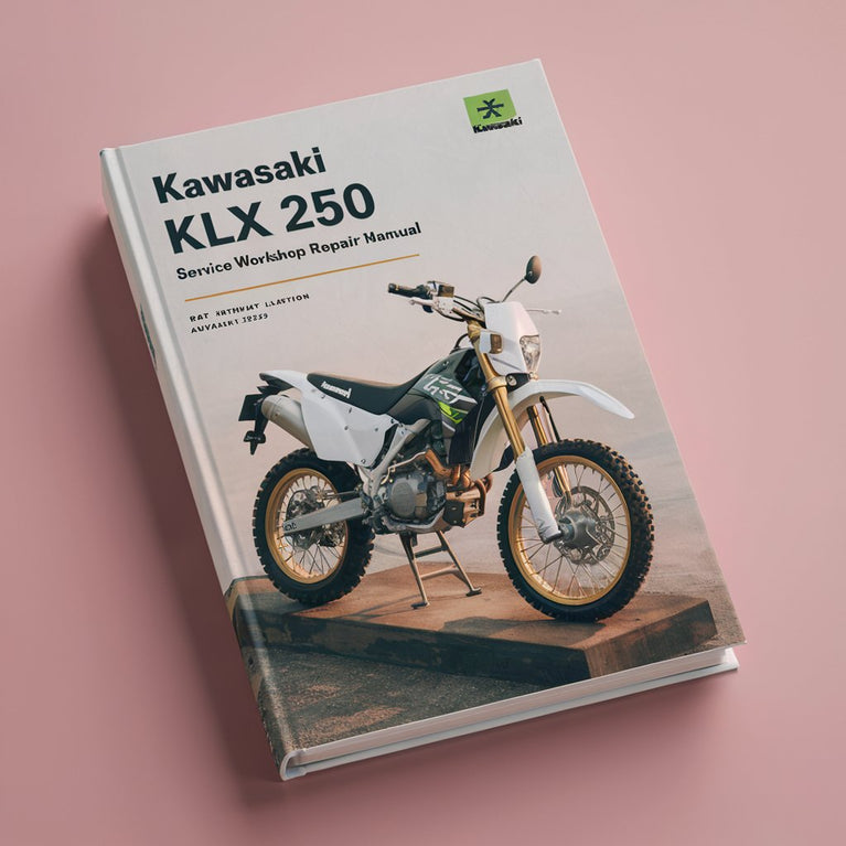 KAWASAKI KLX 250 Service-Werkstatt-Reparaturhandbuch