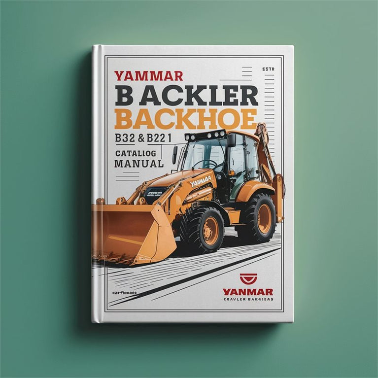 Yanmar Crawler Backhoe B32 B32-1 Parts Catalog PDF